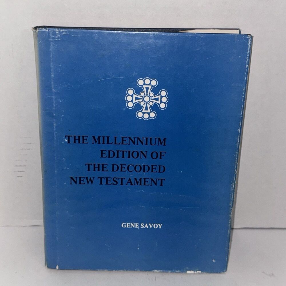 Gene Savoy Millennium Edition Decoded New Testament 1983 HC Vol 1 Book